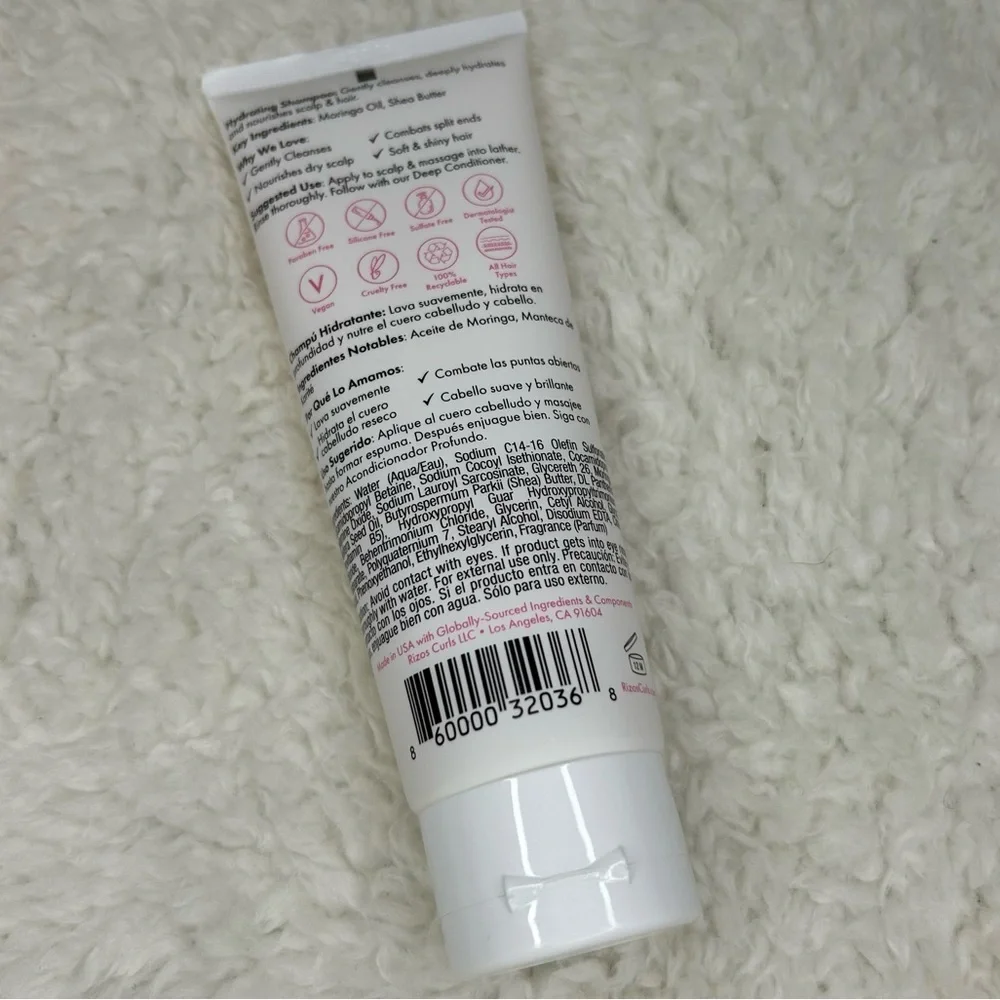 Rizos Curls Hydrating Shampoo 2 fl oz NEW